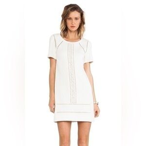 Marc by Marc Jacobs Demi Jacquard shift Dress in Antique White medium